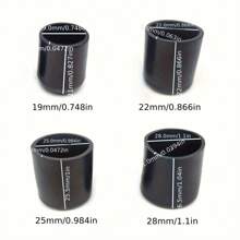 24 قطعة من أغطية أرجل الكراسي المطاطية السوداء المانعة للانزلاق - حماية أرضية ناعمة، لوازم المدرسة، العودة إلى المدرسة