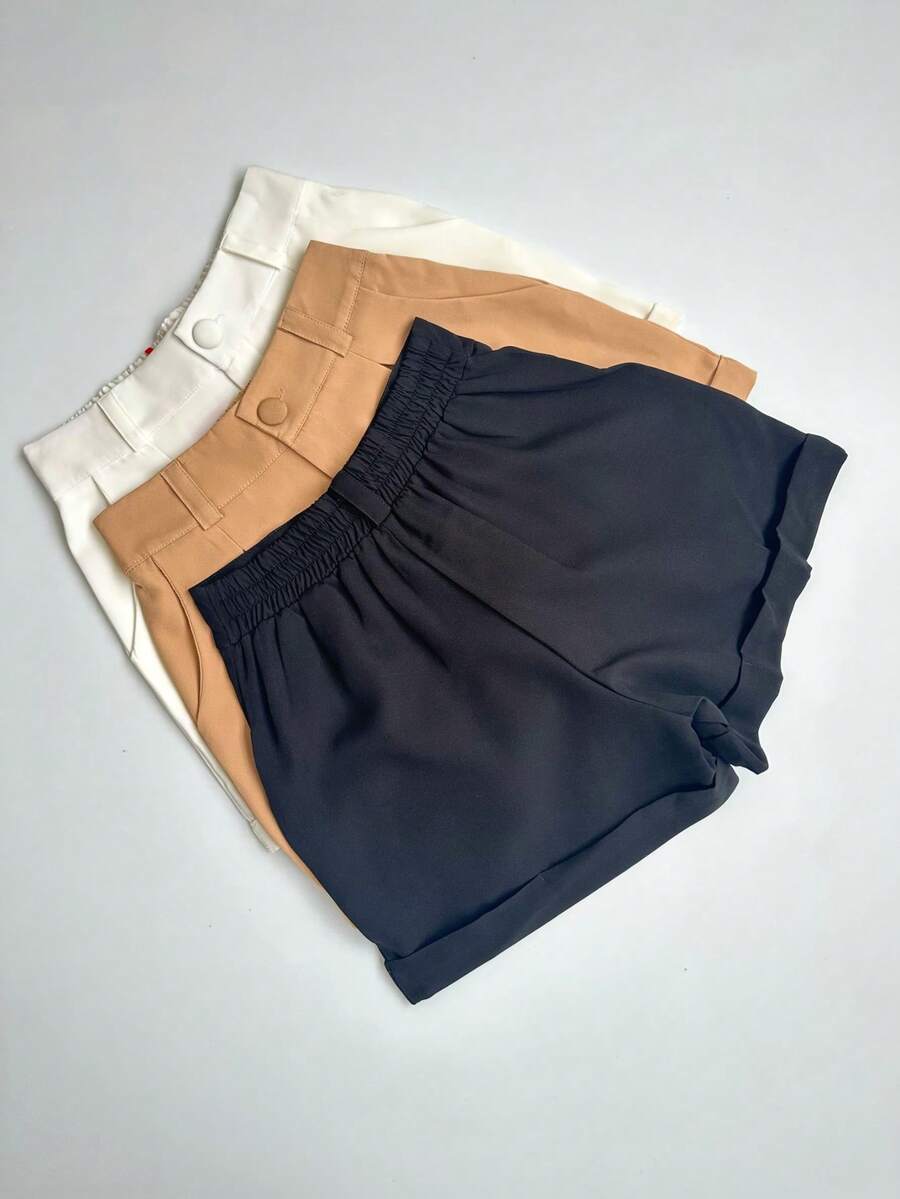 Women Shorts - Black - View 1