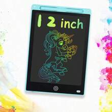 RSP 1pc 16/12/8.5/6.5 Inch LCD Color Drawing Tablet, Writing Pad, With Stylus, Montessori Educational Tool, Erasable Board, Birthday, Christmas, Halloween, Easter Gift