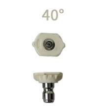 Boquilla rociadora de lavado de autos de alta presión, boquilla limpiadora, boquilla de pistola de rociado de agua de conexión rápida de 1/4 pulgadas, adecuada para limpieza de vehículos, carreteras y jardines