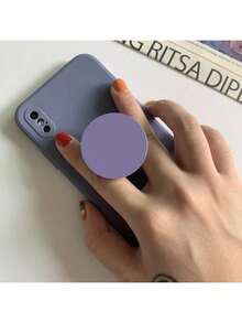 5/1 PC Phone Grip, Phone Stand, Cute Macaron-Colored Round Foldable And Expandable Multi-Functional Phone Grip & Kicktand, Replaceable Grip, Compatible With IPhone And Android Phones, Birthday Gift, Family And Friends, Push-Pull Phone Grip, Phone Accessories, Christmas