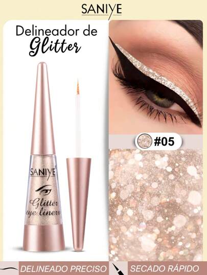 Delineador líquido glitter SANIYE m270