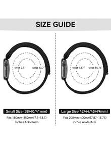 臂带/脚踝带兼容 Apple Watch 38 毫米 40 毫米 41 毫米 42 毫米 44 毫米 45 毫米 46 毫米 49 毫米 - 可调节透气尼龙运动表带,适用于 Apple Watch SE/Ultra/Ultra 2/Series 10/9/8/7/6/5/4/3/2/1,男女通用 - 38/40/41/42mm(Series10) - 查看 8