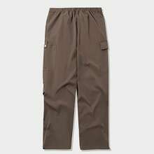 CAMEL CROWN Celana Hiking Outdoor Pria, Celana Kerja Tahan Angin dan Tahan Air, Celana Olahraga Hiking - Coklat Perancis - View 2