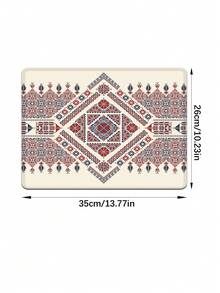 1 Pieza Grande Pad De Ratón Para Juegos Con Patrón Geométrico, Adecuado Para Computadoras Portátiles/de Escritorio Y Oficina - Multicolor - Ver 10