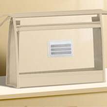 Doppelschichtige A4 Mesh-Aktentasche - Schulprüfung Organizer