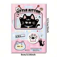 80pcs Mini Pocket Notebook With Colorful Inner Pages, To-Do List Organizer, Cute Cat Style, Suitable For Crafts, Scrapbooking, DIY, Great For School, Office And Home, Random Style - Multicolor - View 6