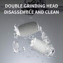 Elektrischer Fußschleifer, automatisch mini zum Entfernen von Hornhaut und Schwielen, wiederaufladbares 500mAh Fußpflegegerät