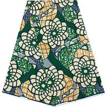 超优质柔软非洲蜡染布 蜡染安卡拉肯特涤纶材质 3 码/6 码尼日利亚风格 Pagne Tissu 批发