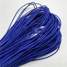 5yards/Lot 1.5mm Strong Round Elastic Ribbon Sewing Elastic Band Fiat Rubber Band For Waist Band Stretch Rope DIY Mask Lanyard
