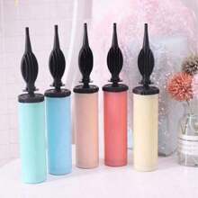 1pc Plastic Balloon Air Pump, Inflator, Blower, Hand Push Pump, Random Color Balloon Hand Pump For Party, Balloon Accessories, Kitchen Gadgets, Party & Kitchen Supplies, Balloon Pump, Portable Manual Air Pump For Birthday Party, Celebration, Wedding, Balloons (Color/Style Random)
