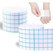 Non-Woven Fabric Covered Elastic Bandage, Non-Woven Adhesive Bandage, Breathable Bandage, Self-Adhesive Wrap Bandage, Protective Elastic Bandage Film For First Aid Kit - Multicolor - View 1