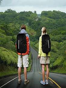 Capa de Chuva para Mochila 15-70L, Capa de Proteção Dobrável e À Prova d'Água para Mochila de Viagem, com Faixa Refletiva, para Acampamento, Caminhada e Montanhismo Ao Ar Livre