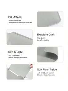 1pc Sleeve Bag For Laptop, 12/13/14/15/16 Inch, Laptop Liner Bag, Bag Accessories For MacBook Air/ Pro/ - Grey - View 6