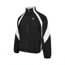 Big Kids' Nike Air Woven Track Jacket, Woven Hooded Jacket IH5968-010 - Black and White - View 1