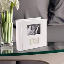Álbum de fotos Malden I Do, Nuestra boda blanco y plateado, 1 L3PH - "Acepto" Blanco - Ver 4
