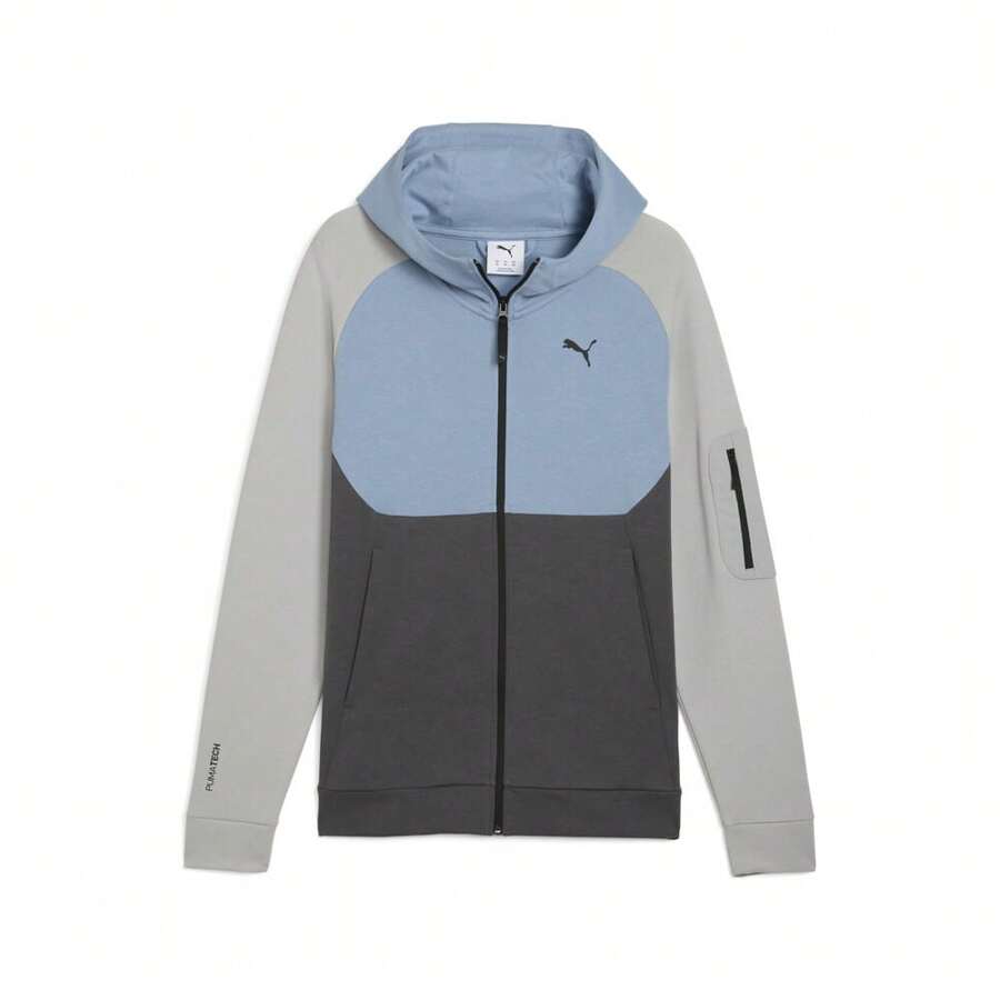 Puma Men's Essentials Jacket, Knit Hooded Cardigan