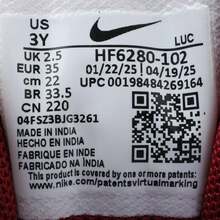 Nike Toddler TEAM HUSTLE D 12 (PS) Mid-Top Casual Sneakers HF6280-102 - White - View 8