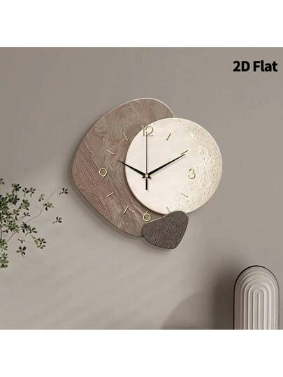 1pc Nordic Creative Simplicity Wand Clock, Super Silent Quartz Movement, No Ticking, ating Clocks In Living Rooms,Bedroom Room, Offices, Restaurant, Cafes, Perfect ative Friends Family Home Room view 2