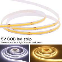 COB 霓虹 LED 灯带、橱柜灯,适用于家庭卧室、厨房、办公室、派对、DIY 照明项目和装饰。 - 彩色 - 查看 9
