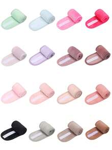 1条珊瑚绒发带，魔术贴造型发箍，女士头巾，吸汗带，柔软腕带，发饰，返校季，旅行度假必备，女士发饰，卷发，卷发器，免加热卷发，免加热卷发，卷发器，卷发器，卷发，卷发器，卷发工具，卷发器，卷发扩散器，头发，旅行，美发产品，美发工具，美发用品，理发师，理发师配件，理发店，美发设备 - 淺粉色 - 查看 1