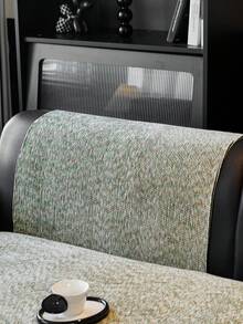 1 件四季沙发垫套，现代简约防滑沙发座垫，防尘可洗沙发套，清新绿色，柔软防褪色，宠物友好，适合 L 型沙发和 1/2/3/4 座沙发 - 綠色 - 查看 7