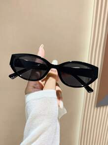 1 unisex ovaler Kunststoffrahmen Mode Brille, klassischer Boho-Stil, geeignet für Party, Sport, Ausflüge, Festivals, Reisen, Strand, Fahren, Straße, Urlaub, Sport, Angeln, Outdoor-Aktivitäten, Streetstyle Accessoires