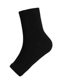 2 Pairs Compression Leg Warmers, Breathable Lightweight Open Toe Elastic Leg Warmers, Unisex Half-Toe Compression Leg Warmers, Random Color