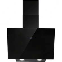 SNDOAS Dunstabzugshaube 60cm, Kopffreie Wandhaube mit 550 m³/h Starker Saugleistung, inkl. Aktivkohlefilter, LED-Anzeige Touchscreen, Verzögerungs-Ausschaltfunktion, Abluft/Umluft, Schwarz [Energieklasse A++]