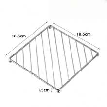 1 pieza Salvamanteles cuadrado, posavasos resistente al calor para mesa de cocina, individual, regalo de Navidad