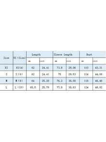 Women Denim Jacket, Long Sleeve Turn-Down Collar Button Closure Solid Fall Jacket Streetwear - Blue - View 7