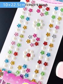 1 szt. Naklejka dla dziewcząt, akrylowa naklejka z kryształkami w kształcie diamentów, dekoracyjna, kreatywna naklejka-nagroda dla dziewcząt DIY