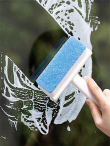 Limpiador de ventanas 4 en 1 con rociador y raspador de vidrio, limpiador de ventanas, raspador de ducha multifuncional de mano para rociar, lavar y raspar, raspador de ventanas, azulejos, parabrisas de automóvil, espejos, baño, artículos de limpieza, herramientas de limpieza, cocina, baño, hogar, artículos del hogar, temporada de regreso a clases - Multicolor - Ver 17