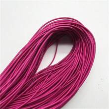 5yards/Lot 1.5mm Strong Round Elastic Ribbon Sewing Elastic Band Fiat Rubber Band For Waist Band Stretch Rope DIY Mask Lanyard