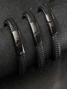 送给我儿子的励志手链，来自爸爸妈妈的礼物，永远记住你更勇敢，编织皮革手链，适合青少年男孩，来自妈妈，可调节，送给儿子的礼物，圣诞礼物