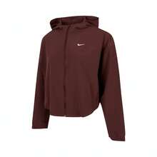 Nike 女士 AS W NK ONE DF WVN JKT CPSL SP 编织连帽运动夹克 IH8601-652 - 紅色 - 查看 1