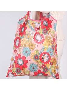 1 chiếc túi mua sắm/túi đi biển cỡ lớn chống thấm nước, có thể tái sử dụng - Túi đựng đồ tạp hóa gấp gọn, bền và có thể giặt máy. - Nhiều màu - Xem 3