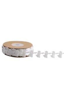 1/4pcs 10m Halloween Ribbon - Black, White, Orange, Purple - Pumpkin, Bat, Ghost, Net Craft Ribbon Decoration, Suitable For Parties, Gift Wrapping, DIY Wreaths, Bouquets, Decoration Home Decor Halloween Decor Fall Decor Room Decor Autumn Decor