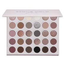 ColourPop Stone Cold Fox Eyeshadow Palette - 30 Pan Cool Tone Eye Makeup Palette With Matte & Metallic Finishes - High-Pigment Eye Makeup With A Long-Wearing Formula (1.16 Oz) - Stone Cold Fox - View 1