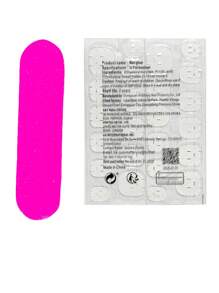 24pcs Long Square Colorful Crystal Nail Flower Design French Nails, 1pc Jelly Gel, 1pc Nail File