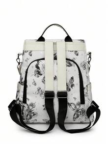 Solid Color Multi-Pocket Backpack For Women, Casual All-Match Middle High School College Students Campus Bookbag, Vacation Leisure Daypack For Outdoors Travel And Daily Use, Simple Business Commuting Work Computer Backpacks - Multicolor - View 7