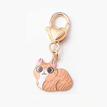 1pc Cat Keychain Pet Key Ring Animal Key Chains Souvenir Gifts For Women Men Cay Keys DIY Handmade Jewelry