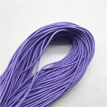 5yards/Lot 1.5mm Strong Round Elastic Ribbon Sewing Elastic Band Fiat Rubber Band For Waist Band Stretch Rope DIY Mask Lanyard