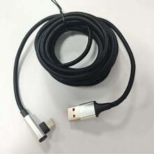 Cáp sạc nhanh USB Type C NNBILI 6A 1/1.5/2/3/5/8m, tương thích với Samsung, camera VR. (Lưu ý: Cáp càng dài thì tốc độ sạc càng chậm. Nếu bạn cần sạc nhanh, vui lòng chọn cáp ngắn hơn. Cáp dài hơn 3 mét không hỗ trợ truyền dữ liệu.) - Nhiều màu - Xem 9