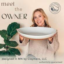 Mora Ceramic Large Serving Bowls- Set Of 2 Oval Platters For Entertaining. Modern Kitchen Dishes For Dinner, Fruit, Salad, Turkey, Etc. Oven, Dishwasher Safe, 110/80 Oz, 16" / 14.6" - Earl Grey,7732466 - Grey - View 6