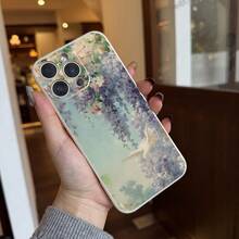 Claude Monet Art Aesthetic Phone Case For IPhone 16 11 15 14 13 12 Pro Max Plus Case Gifts For Women Girls - 白色 - 查看 6