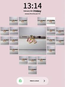 Pink Cute Butterfly Letter Beautiful Girl Series Dust Plug Apple Type-C Is Suitable For Sending Girlfriends And Friends. - Pink - View 4