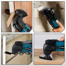 Yofidra Oscillating Multi Tool Kit,Electric Shovel Trimming Machine,Woodworking Tool,Metal Polishing,Carpet Cleaning,Multi-Purpose Tool Set - UK Plug(220-240V) - View 7