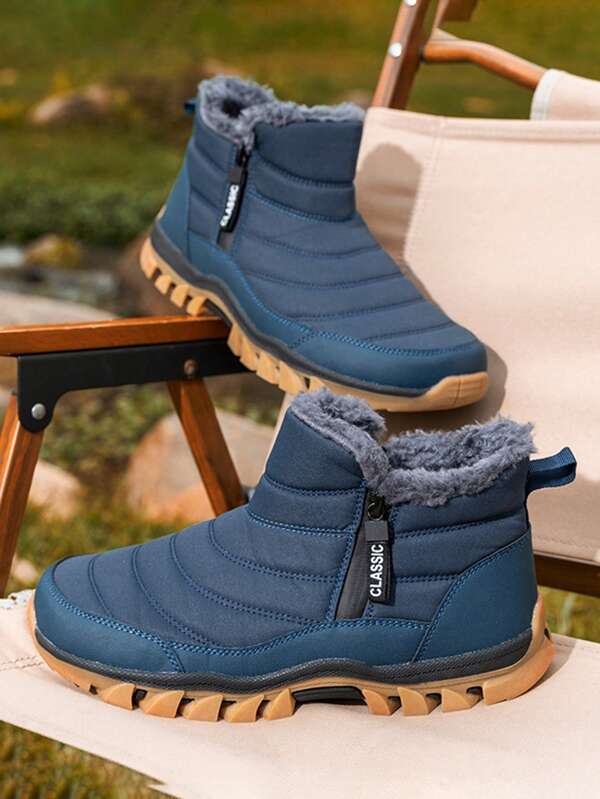 Męskie buty zimowe z naciskiem na komfort – lekkie, antypoślizgowe buty do chodzenia na świeżym powietrzu