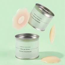 12 件套女士乳头贴套装 - 粘性硅胶乳头贴、可重复使用透气硅胶乳头贴、无肩带隐形自粘式防凸乳头贴垫、无痕自粘式蛋糕乳头贴、女士内衣及内衣配件